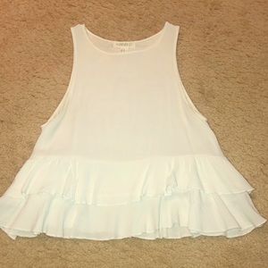 White Forever 21 tank